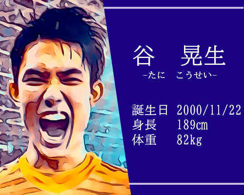 東京オリンピック男子サッカー代表谷晃生選手