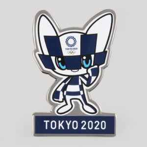 マスコットピンバッジ ワードマークあり(東京2020オリンピックマスコット)
